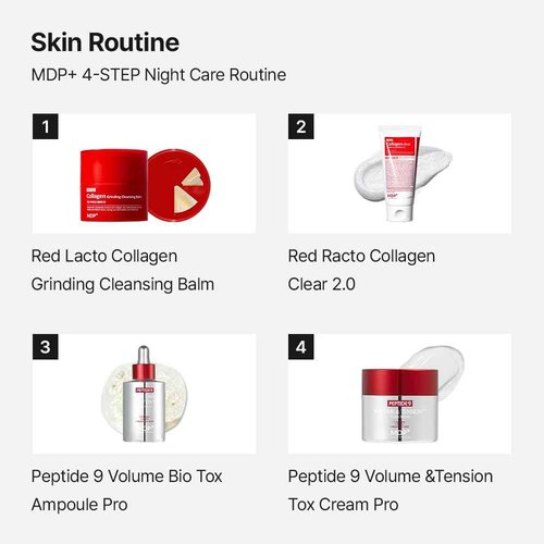 MDP+ RED LACTO COLLAGEN GRINDING CLEANSING BALM, Pore Cleansing, Hydrating, 1.69 oz/50ml, Pore Tightening, Travel Cleanser