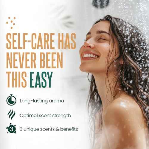 Cleverfy Citrus Shower Steamers Aromatherapy ? Stocking Stuffers for Teen Girls, Women and Wife ? Christmas Gifts for Teens and Women ? White Elephant Gifts for Adults ? 18 Tablets