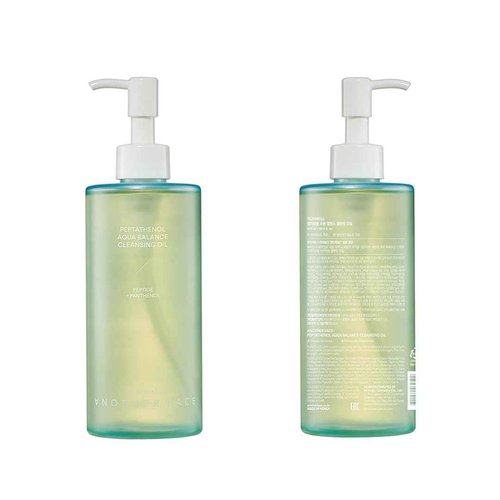 ANOTHERFACE PEPTATHENOL™ Aqua Balance Cleansing Oil, Korean Skin Care, Black Head & Waterproof Makeup Removal, Deep Cleansing, Quick Melting, Non-irritation for Sensitive Skin, Vegan, 10.14 Fl. Oz