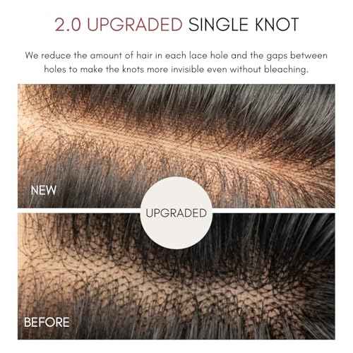 12A Water Wave 5x5 Skinlike Real HD Lace Closure Only Single Knot Human Hair 22Inch, 0.09mm Ultra-thin Invisible Curly Swiss HD Lace Closure Pre Plucked Wet n Wavy Brazilian Virgin Natural Black