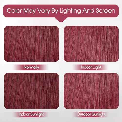200% Density Burgundy Wig Human Hair,[2 Year Life],28 Inch 99j Burgundy 13x6 HD Lace Front Wigs Human Hair Pre Plucked,Straight Wigs Human Hair for Black Women Free Part