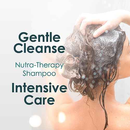 SH-RD Nutra-Therapy Shampoo for Dry Damaged Hair | Protein Shampoo Reduces Split Ends | Moisturizes Frizzy Hair | Suitable for Color-Treated, Bleached Hair - 16.9oz/500ml
