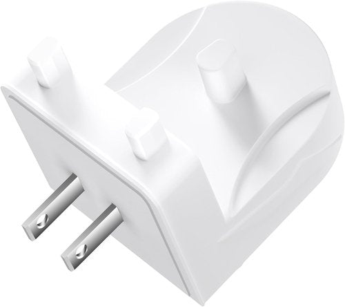 Teeteck Wall Charger for Braun Oral-B Electric Toothbrush, Electric Toothbrush Charger Model 3757 Wireless Charger Base-Waterproof & Portable- Ideal for Bathroom and Travel (Bright White, US)