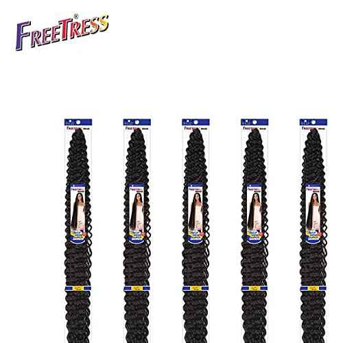 Freetress Water Wave Super Extra Long Braid 40" (5-PACK, 1)