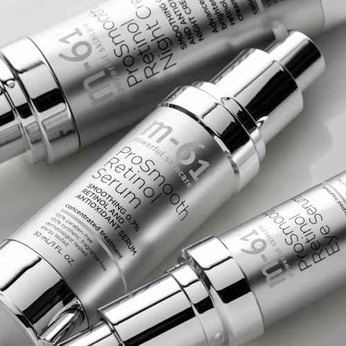 m-61 ProSmooth Retinol Serum | 0.7% Non-Irritating Retinol + Antioxidant Serum With Vitamin C. Dermatologist Tested With Clinical Trial Results. For Mature, Aging Skin - 1 Fl Oz
