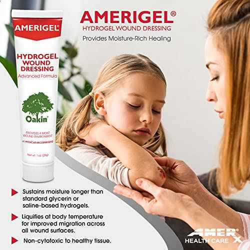 AMERIGEL - Bundle of 1oz Hydrogel Wound Dressing and 6oz Care Lotion
