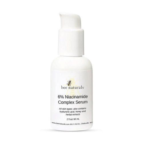 6% Niacinamide Complex Serum for Face with Hyaluronic Acid & Honey, Reduced Potential for Irritation, Pore Minimizer, Hydrating Facial Serum for Skin Even Tone – Anti-Aging for All Skin Types 2 fl oz