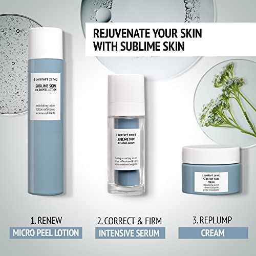 [ Comfort Zone ] Sublime Skin Lift-Mask, Rinse-Off Mask With Macro Hyaluronic Acid, Smooth And Plump, 2.11 fl. oz.