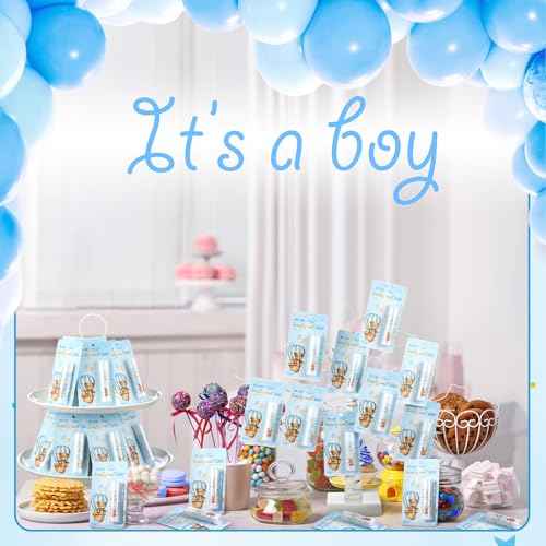50 Pack Bear themed Baby Shower Favor Baby Shower Lip Balm Party Gifts for Guest Games Prizes Friends Gender Reveal Girls Boys Halloween Thanksgiving Christmas