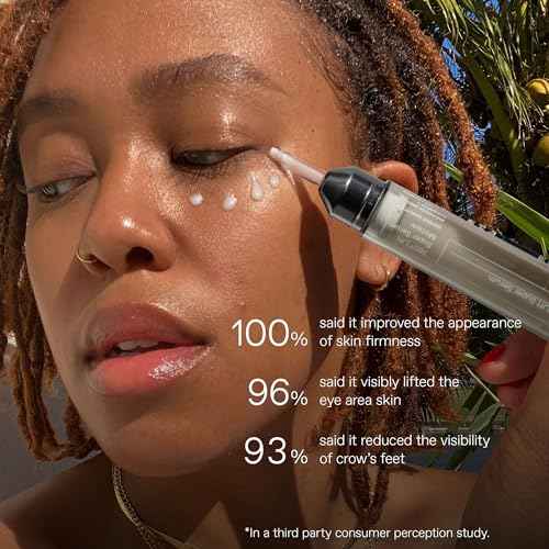 KORRES Black Pine 3D Eye-Lift Super Serum, Under Eye Serum for Dark Circles 15 Ml