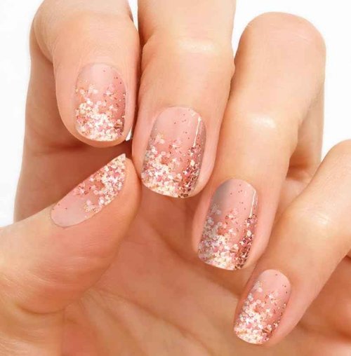 Color Street Coming Up Rose Gold Nail Strips