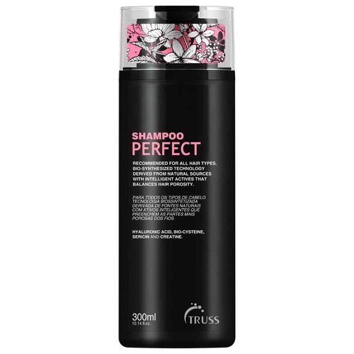 TRUSS Moisturizing Shampoo for Damaged Hair - Perfect Hair Shampoo for Women & Men - Gentle Cleansing & Frizz Control to Hydrate & Strengthen - Provides Color Protection & Shine (10.14 oz)