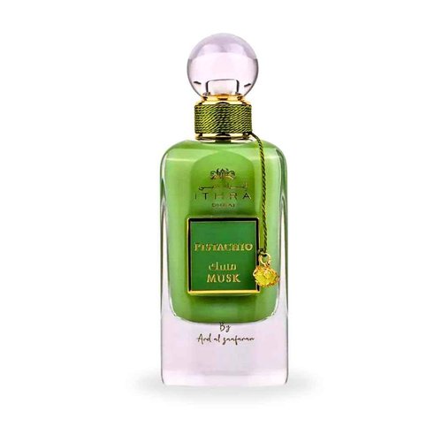 Ard Al Zaafaran Ithra Dubai Pistachio Musk for Unisex Eau de Parfum Spray, 3.4 Ounce