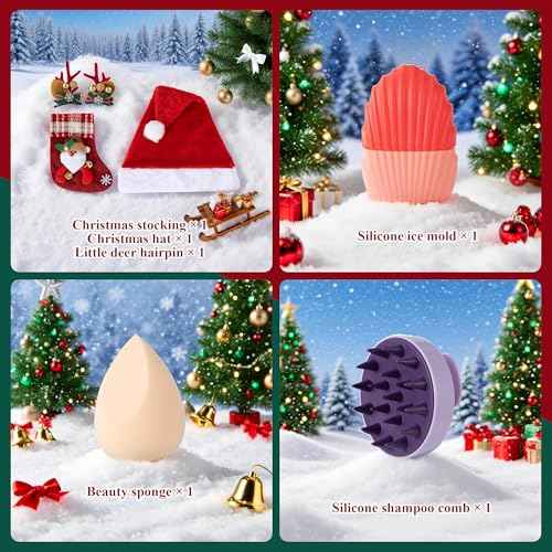 Advent Calendar 2025, 24 Days of Beauty Advent Calendar, Bath Gifts Sets for Women, Countdown Calendar for Christmas Holiday