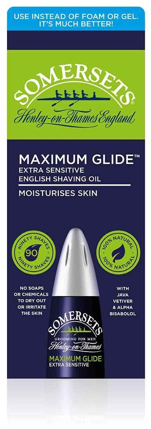 Somersets Extra Sensitive Shaving Oil 15ml
