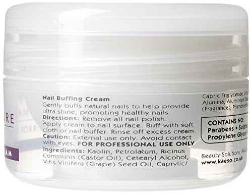 Kaeso Mirror Shine Nail Buffing Cream Buffs 30 ml