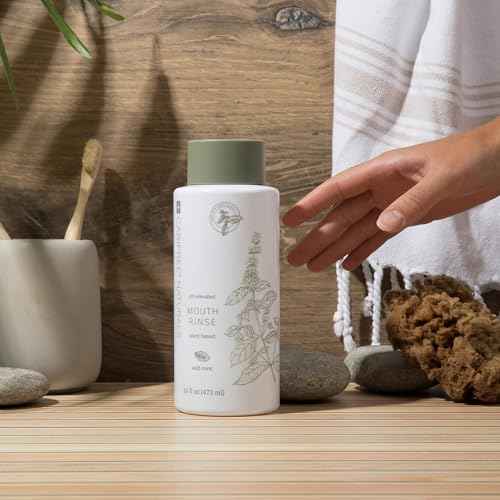 CariFree Naturals Mouth Rinse | pH Elevated, Fluoride-Free, with Magnolia Bark & Essential Oils, Organic Ingredients, Alcohol-Free, Dentist Recommended, Dentist Developed, Wild Mint Flavor, 16 fl oz