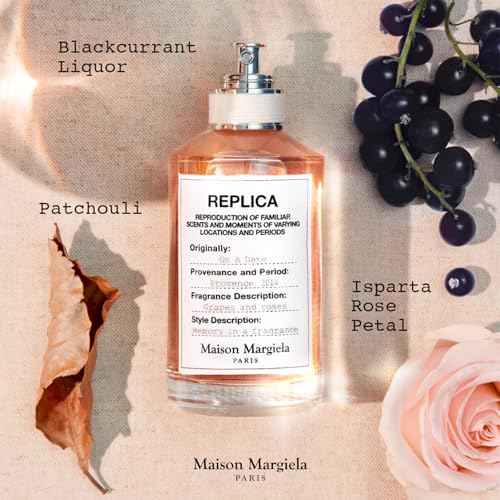 Maison Margiela - Replica - On a Date Eau de Toilette Set - Floral Fragrance - With Patchouli, Rose, & Black Current Accords - 1 Fl Oz & 0.3 Fl Oz Travel Size