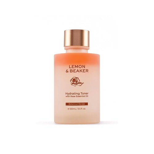 Lemon & Beaker Pore-Reducing Toner - Alcohol-Free, Vegan Face Toner for Soothing & Hydrating Skin, Minimizes Large Pores, 3.5 fl oz, Made in New Zealand