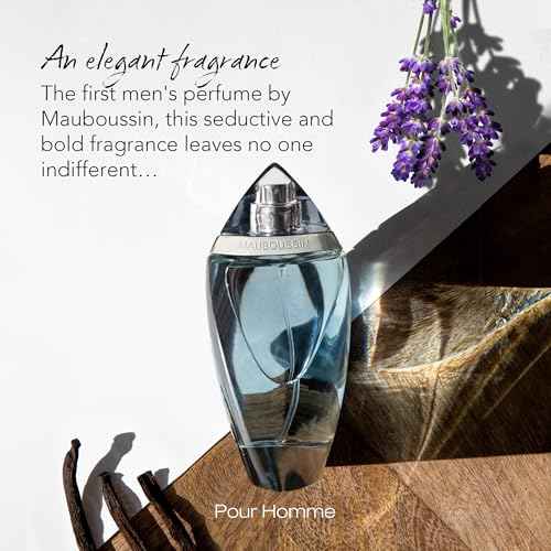 Mauboussin - Original Homme 100ml (3.3 Fl Oz) - Eau de Parfum for Men - Woody & Aromatic Scents
