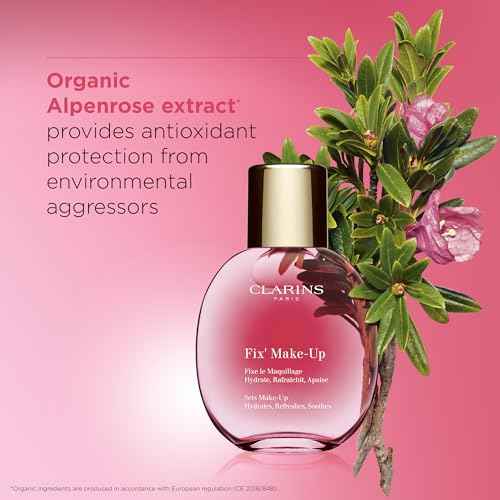 Clarins Fix Make-Up Setting Spray | 4-in-1 Makeup Setting Spray | 24H©ö Fresh and Flawless Makeup | 12H©÷ Hydration | Locks Out Harmful Pollutants | Boosts Radiance | All Skin Types