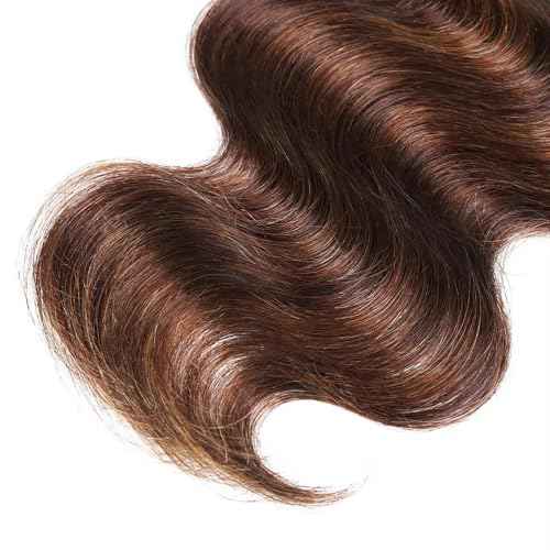 Ombre Brown Bundles P430 Body Wave Human Hair Bundles Brown Body Wave Bundle 16 18 20 inch Highlight Human Hair Bundle