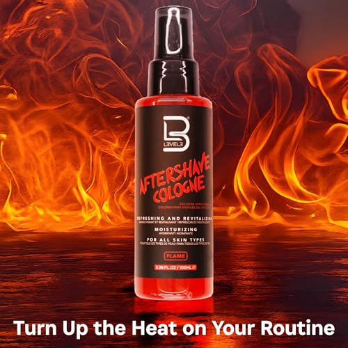 L3 Level 3 After Shave Spray Cologne - Softens Skin - Refreshes and Relieves Face and Skin - Moisturizing Formula Level Three After Shaving