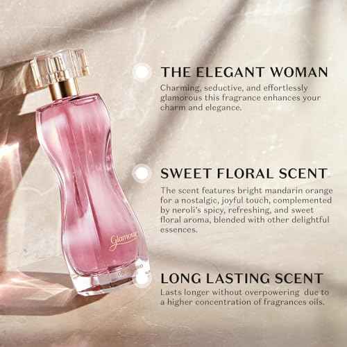 O Botic?rio Glamour Eau de Toilette, Long-Lasting, Sweet and Floral Fragrance Perfume for Women, 2.5 Ounce