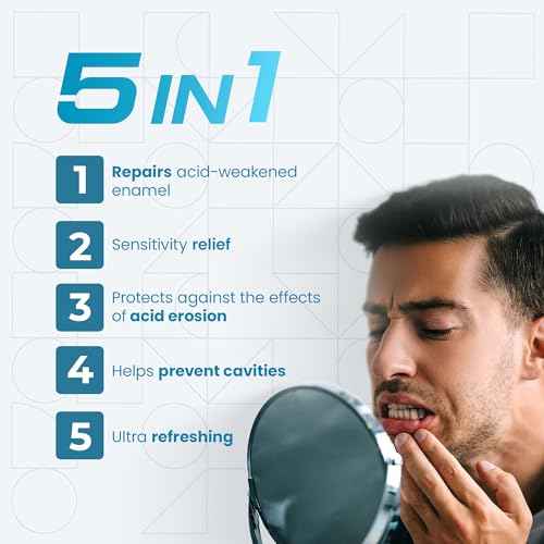 Pack of 3 Regenerating Tooth Gel - Natural Mint, Enamel Regeneration and Cavity Prevention - 3.7 oz 104g
