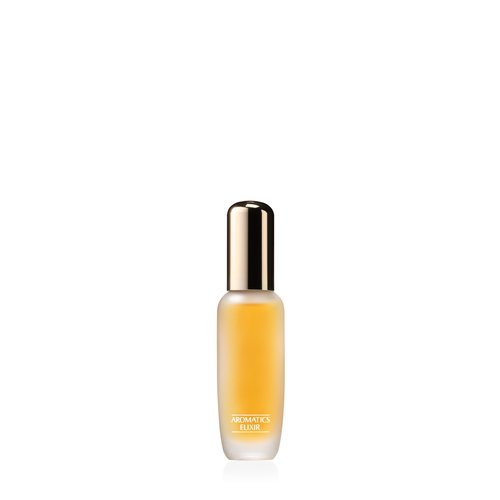 Clinique Aromatics Elixir Eau de Parfum Spray | Notes of Bulgarian Rose, Ylang Ylang, Patchouli, Jasmine + Vetiver | Perfumes for Women, 0.34 Fl Oz