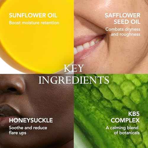 KAT BURKI Hand Therapy Moistuizing Cream with KB5 Complex, Safflower & Sunflower Oils, Hydrates, Soothes & Protects Dry Hands, 4.4 Fl Oz