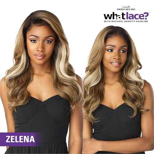 Sensationnel What Lace 13X6 Wigs - Zelena Lacefrontal Hand Tied Glueless Synthetic With Natural Density Preplucked Hairline (FLAMBOYAGESAND)