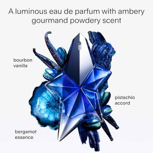 Mugler - Angel Stellar - Eau de Parfum - Womens Perfume - Ambery Gourmand - With Pistachio, Vanilla & Woody Accord