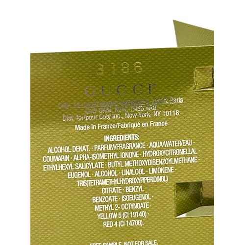 Gucci GUILTY MEN Elixir Sample Perfume 1.5 ml / 0.05 oz - set of 3 spray samples