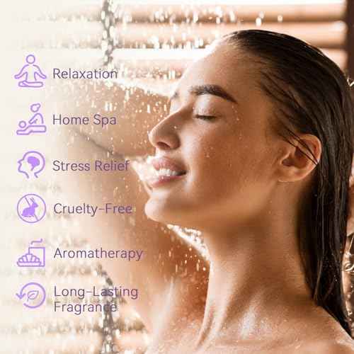Shower Steamers Aromatherapy 8 Pack, Birthday Christmas Gifts for Women Stocking Stuffers&Luxury Gift Box, Shower Bombs with Natural Essential Oils, Home Spa Stress Relief, Relaxation Self Care