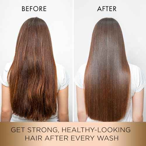 Moehair Protein Infused Shampoo and Conditioner with Hair Serum Pack | Sulfate and Paraben Free Shampoo | Revitalize Dull, Weak and Damaged Hair | Made in the USA