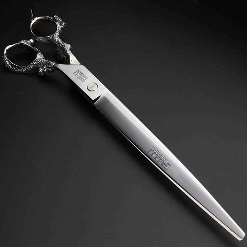 SHARONDS Hair Cutting Scissors Hairdressing Scissors Thinning Scissor Professional Barber Salon Home Shear For Men Women (9 inch flat)