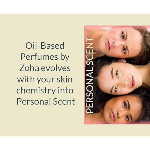 Zoha Rose Bloom - Rose Perfume for Women and Men, Alcohol Free Perfume Oil Roll On, Natural Clean Travel Size Parfum, 6ml Roller