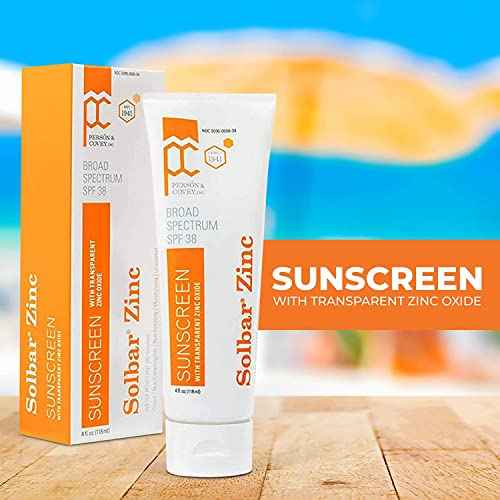Solbar Zinc Sun Protection Cream SPF 38 4 oz (Pack of 4)
