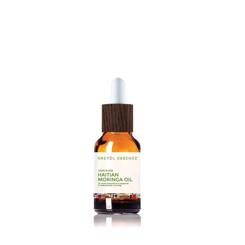 Kreyol Essence Mr. Wonderful Oils of Haiti Duo – Haitian Black Castor Oil Original, 2 fl oz and Haitian Moringa Oil, 15 ml