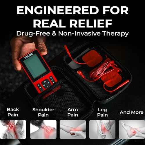 TENS 7000 Sport Recovery Muscle Stimulator - Dual-Channel TENS + EMS + Massage Machine with 42 Built-in Programs, 20 Intensity Levels & USB-C Rechargeable, for Muscle Pain Relief & Athletic Recovery
