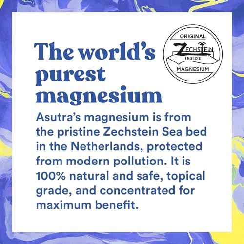 ASUTRA Bundle Set, 2 Products - 1 Topical Magnesium Chloride Oil Spray and 1 Magnesium Body Butter Lotion