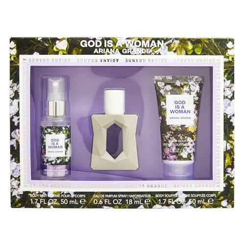 Ariana Grande God Is A Woman Gift Set - Includes Eau de Parfum, Body Lotion, Body Mist