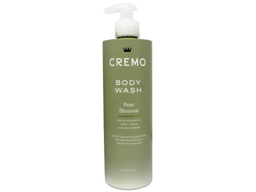 Cremo Womens Body Wash Set, White Jasmine Amber, Pear Blossom, Wild Iris Musk, 16 fl oz Each