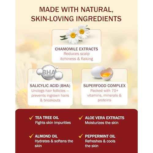 Folliculitis Treatment Shampoo & Serum with 3% BHA, Salicylic Acid, Tea Tree Oil & Chamomile Extracts - Anti Itch Shampoo for women & men with Flaky Scalp Treatment Acne, Made in USA by e70, 8 fl oz