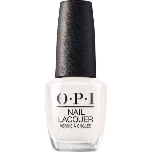 Bundle of OPI Nail Lacquer, Funny Bunny, White Nail Polish, 0.5 fl oz + OPI Top Coat, Protective High Gloss Shine Nail Polish Top Coat, 0.5 fl oz
