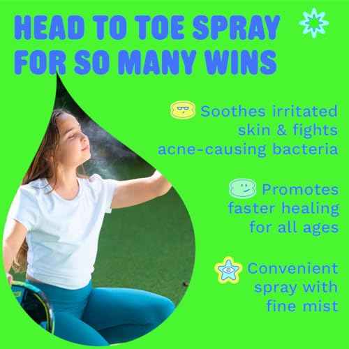 Pipa Skin Saver Hypochlorous Acid Spray for Face & Body 60 ml | Head to Toe Daily First Aid Skin Repair Spray for Sensitive Skin | Helps Reduce Eczema, Irritations, Rashes, Acne, Redness & Breakouts
