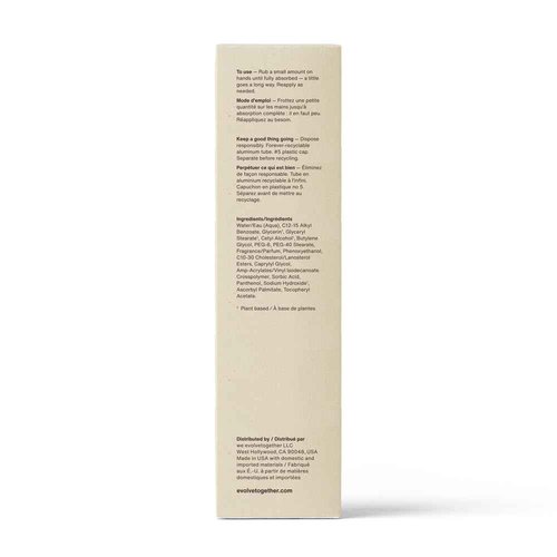evolvetogether Hydrating Hand Cream for Women & Men | Nourishes, Protects & Moisturizes Dry Hands | No Sticky or Greasy Residue | Cruelty-Free, Paraben-Free | Made in USA (Havana, 1.7 Oz)