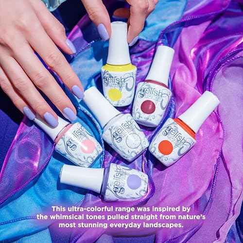 Gelish Spring Now & Zen Collection - TPO-Free Long-Lasting Soak Off Spring Gel Nail Polish. Vibrant Color, Professional Quality, High Shine, Chip-Resistant Formula