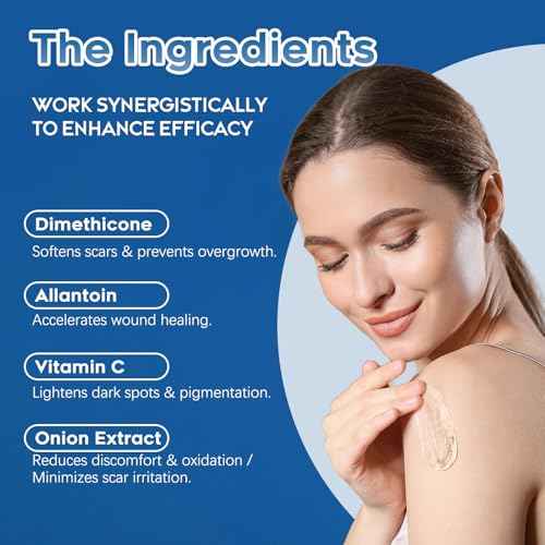 Advanced Silicone Scar Gel for Face & Body ? Silicone Scar Cream for Old & New Scars, Reduces Appearance of Scars from Acne, Surgery, Burns, Injuries, C-Sections & More (1.76 Ounce)